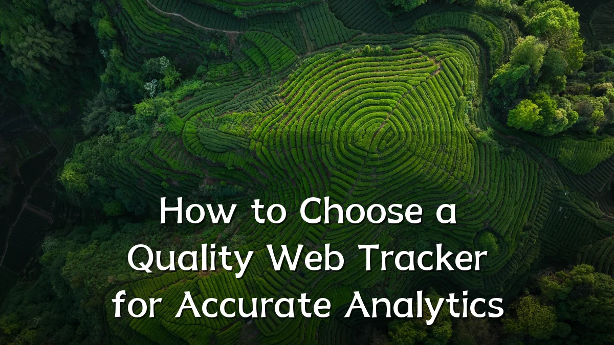 How to Choose a Quality Web Tracker for Accurate Analytics