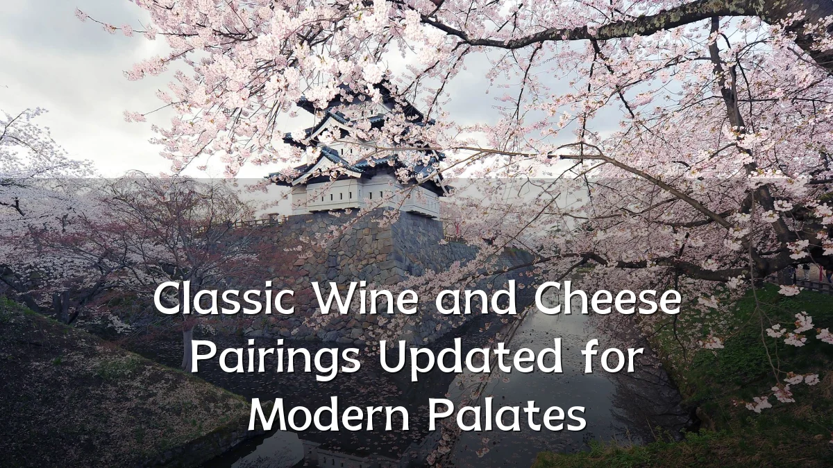 Classic Wine and Cheese Pairings Updated for Modern Palates