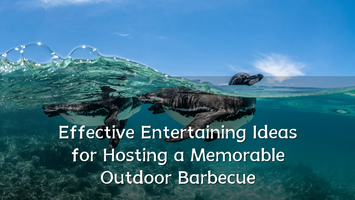 Effective Entertaining Ideas for Hosting a Memorable Outdoor Barbecue