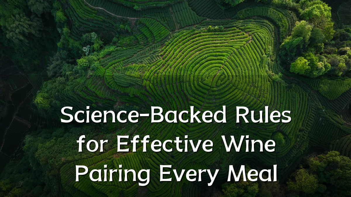 Science-Backed Rules for Effective Wine Pairing Every Meal