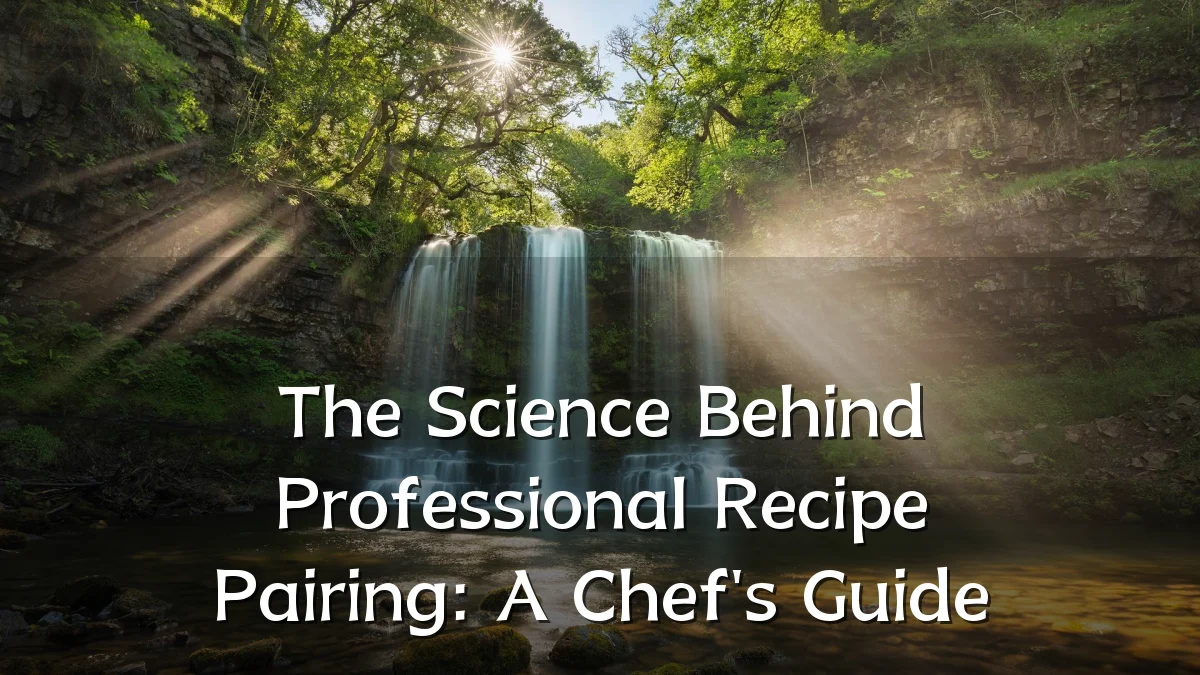 The Science Behind Professional Recipe Pairing: A Chef's Guide