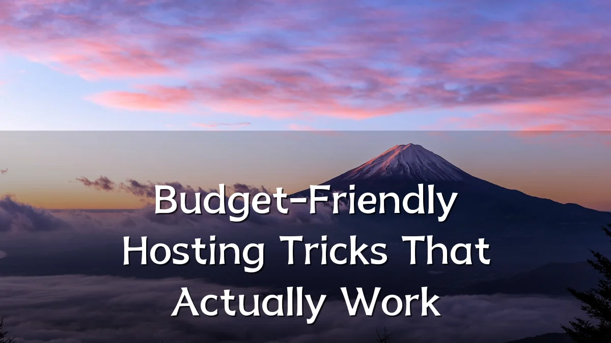 Budget-Friendly Hosting Tricks That Actually Work